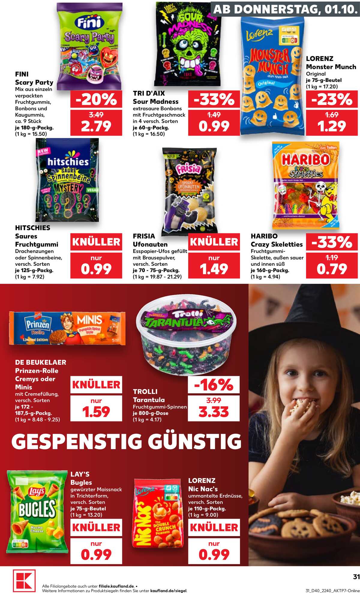 Leták Kaufland Německo 1.10.-7.10.2026 strana 31