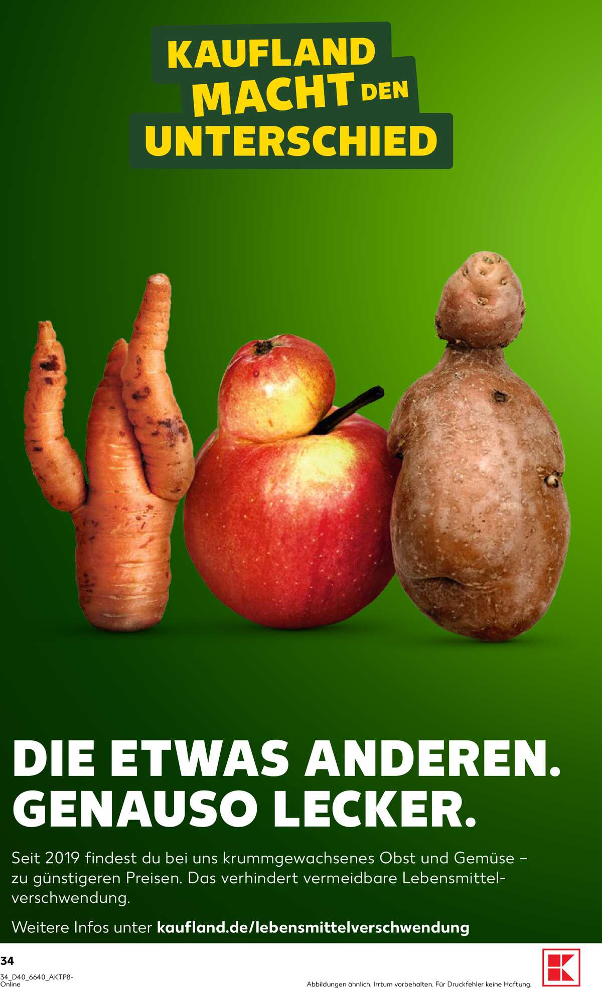 Leták Kaufland Německo 1.10.-7.10.2026 strana 34