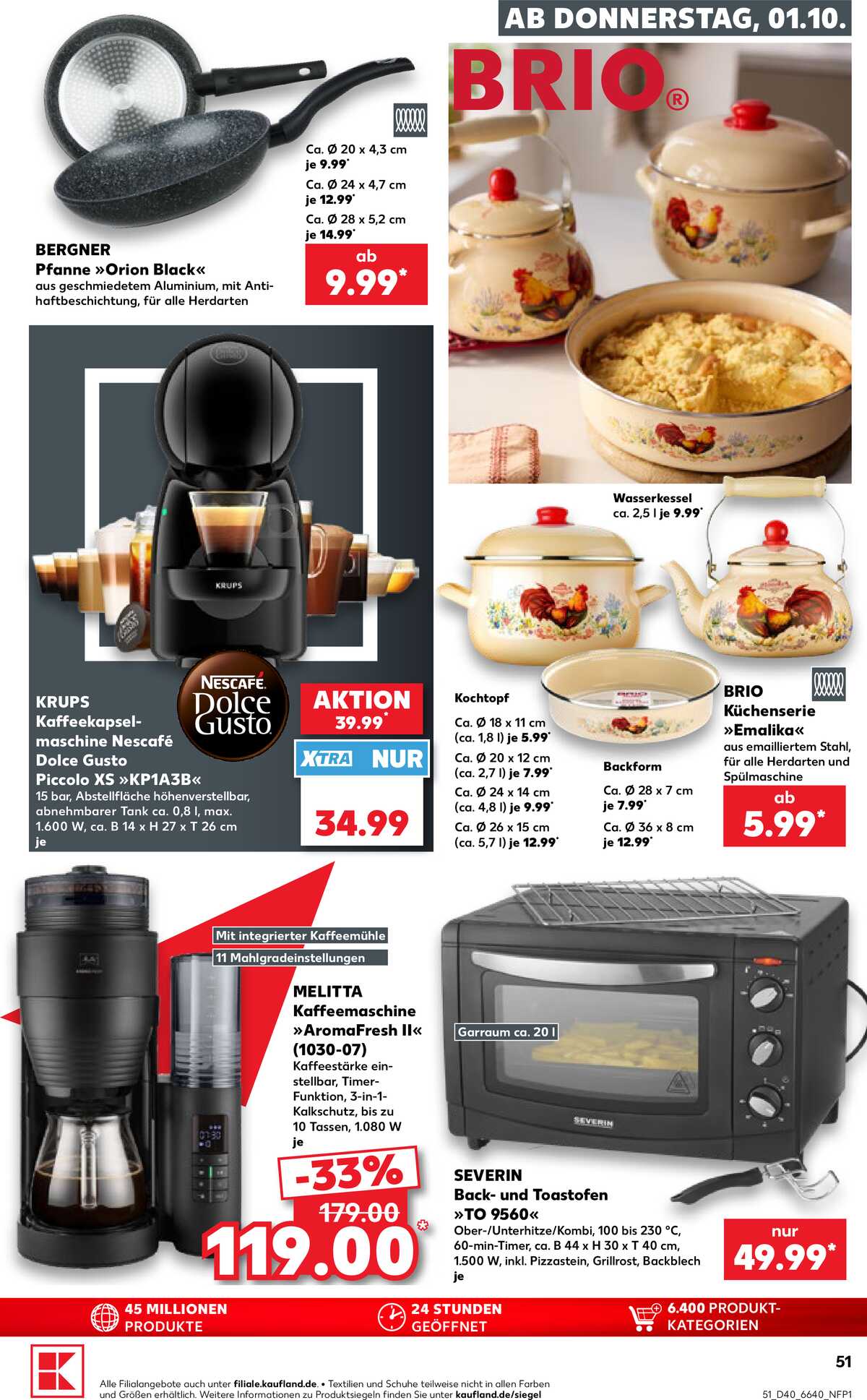 Leták Kaufland Německo 1.10.-7.10.2026 strana 51