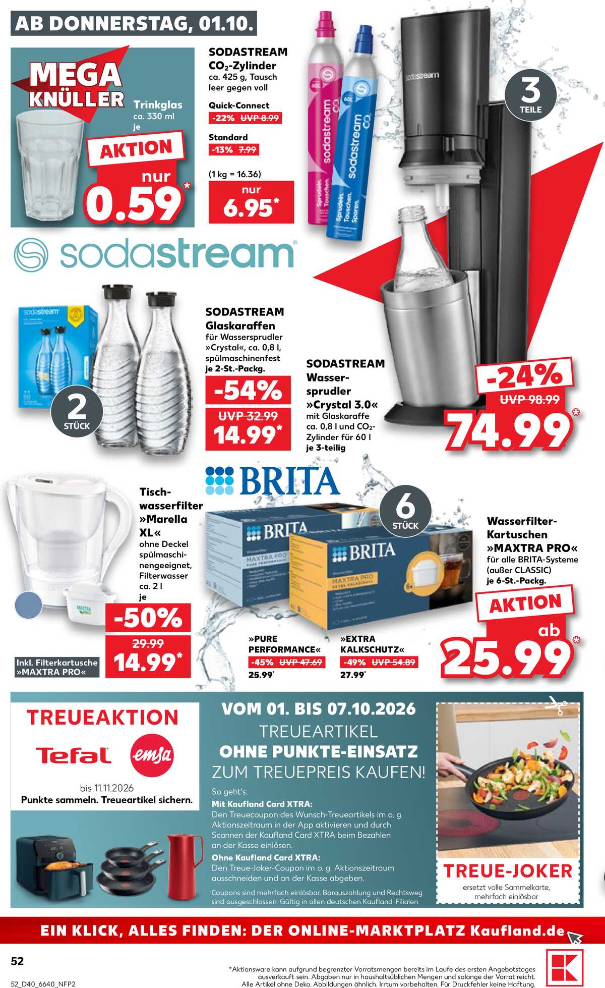 Leták Kaufland Německo 1.10.-7.10.2026 strana 52