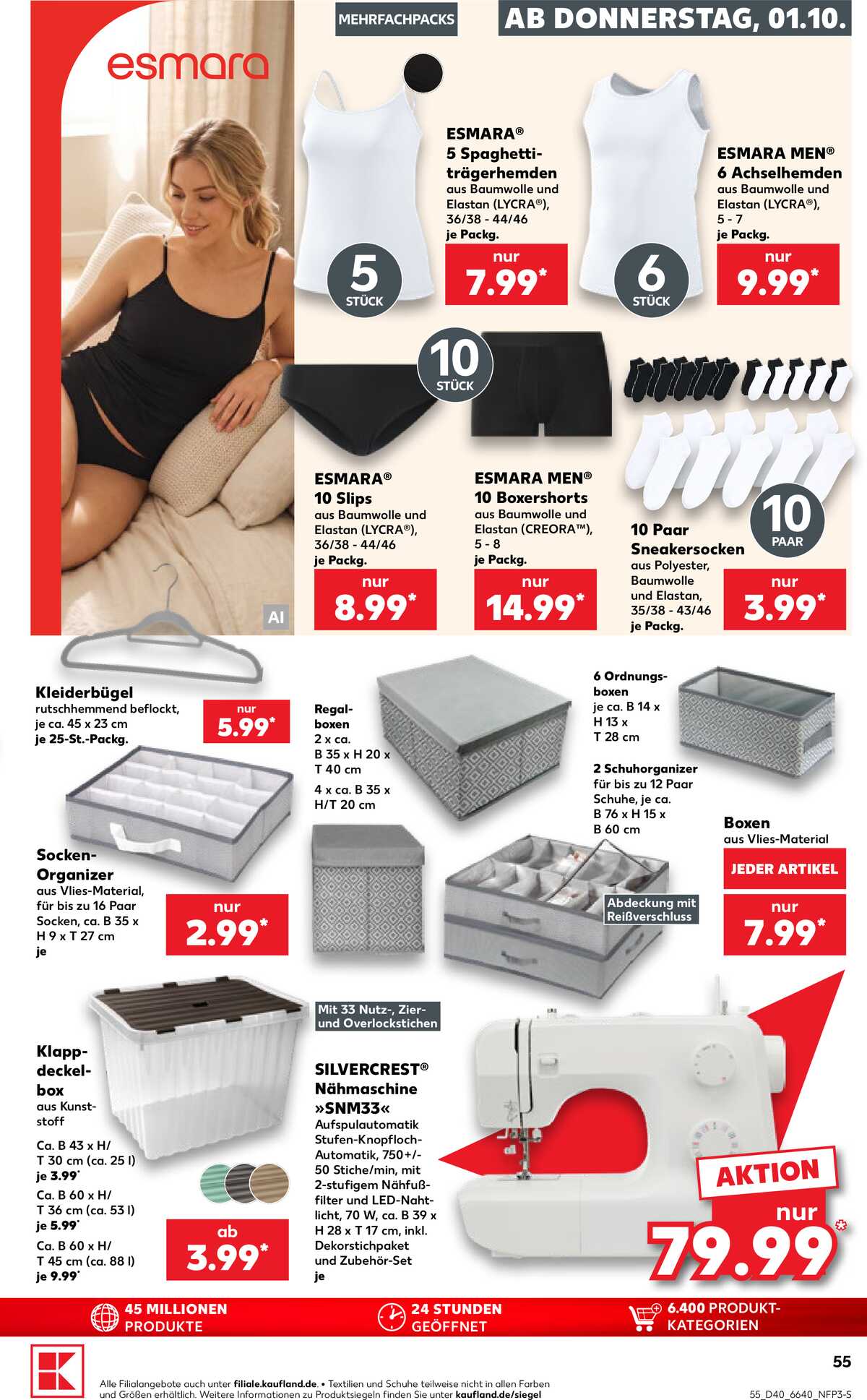 Leták Kaufland Německo 1.10.-7.10.2026 strana 55