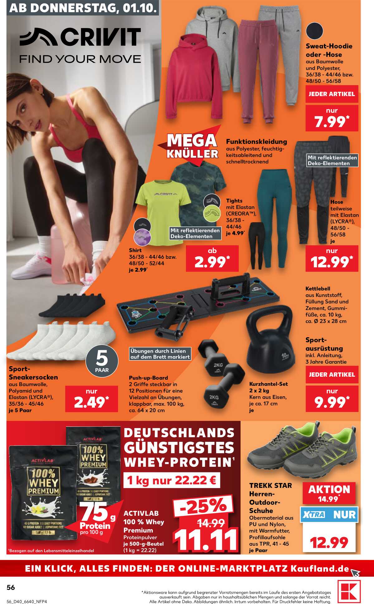 Leták Kaufland Německo 1.10.-7.10.2026 strana 56