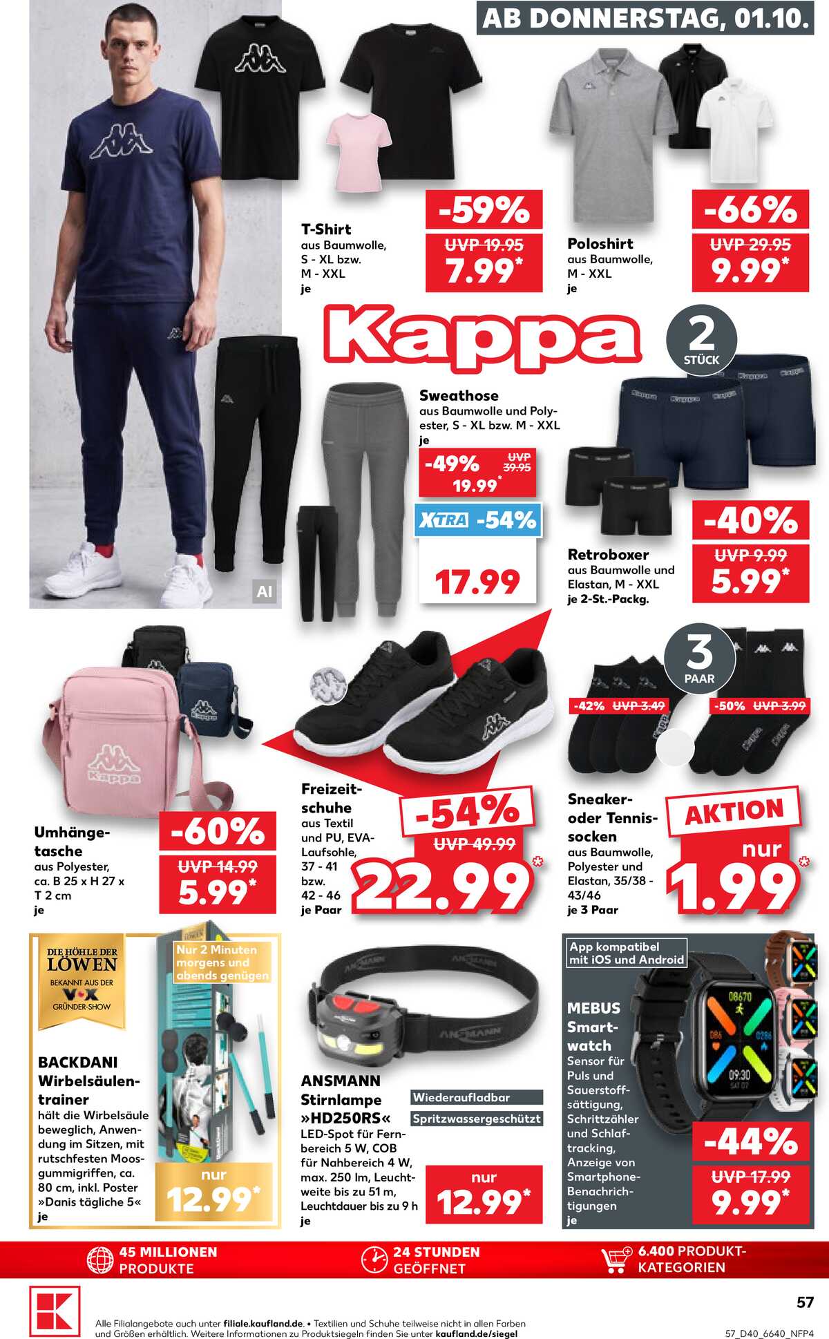 Leták Kaufland Německo 1.10.-7.10.2026 strana 57