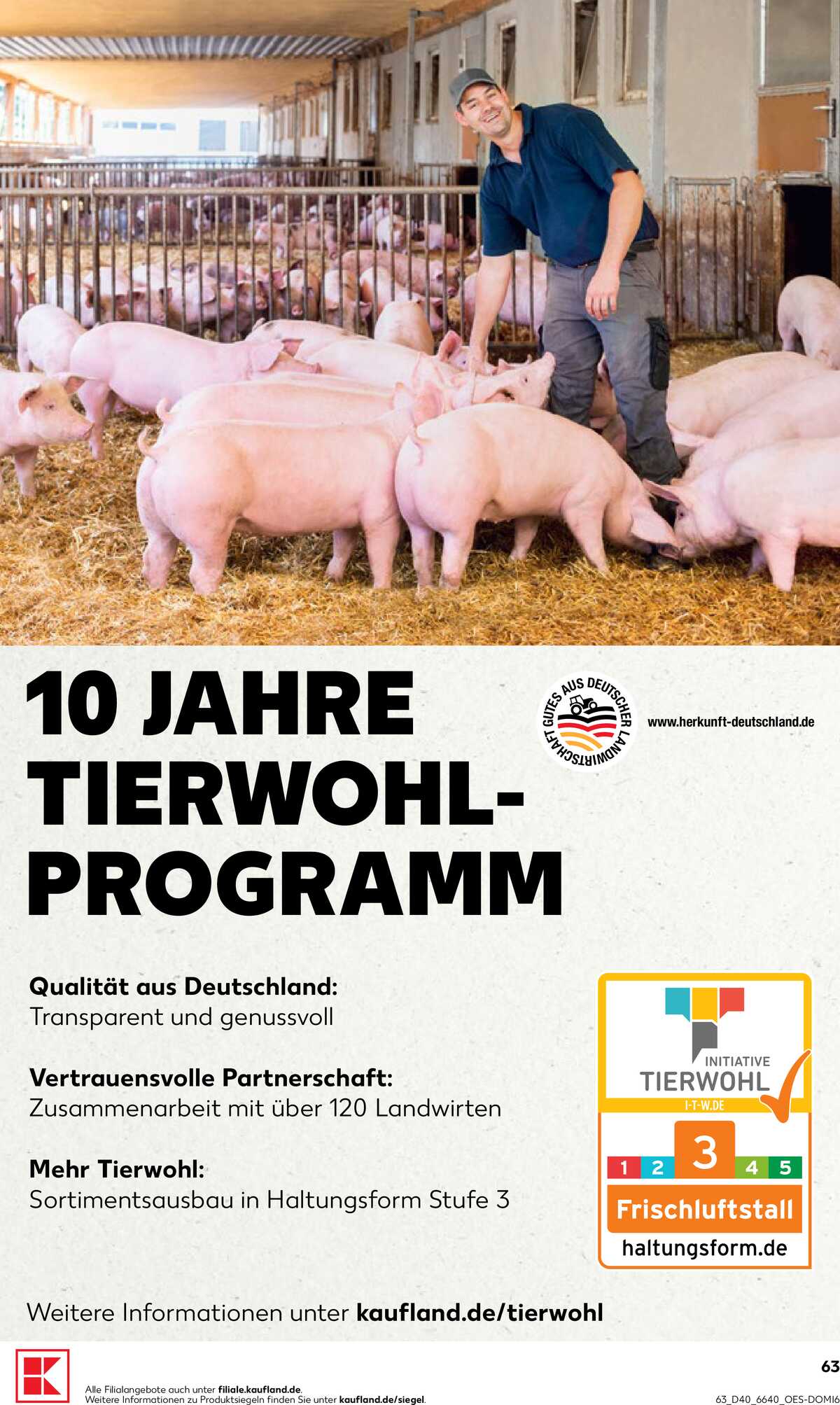 Leták Kaufland Německo 1.10.-7.10.2026 strana 63