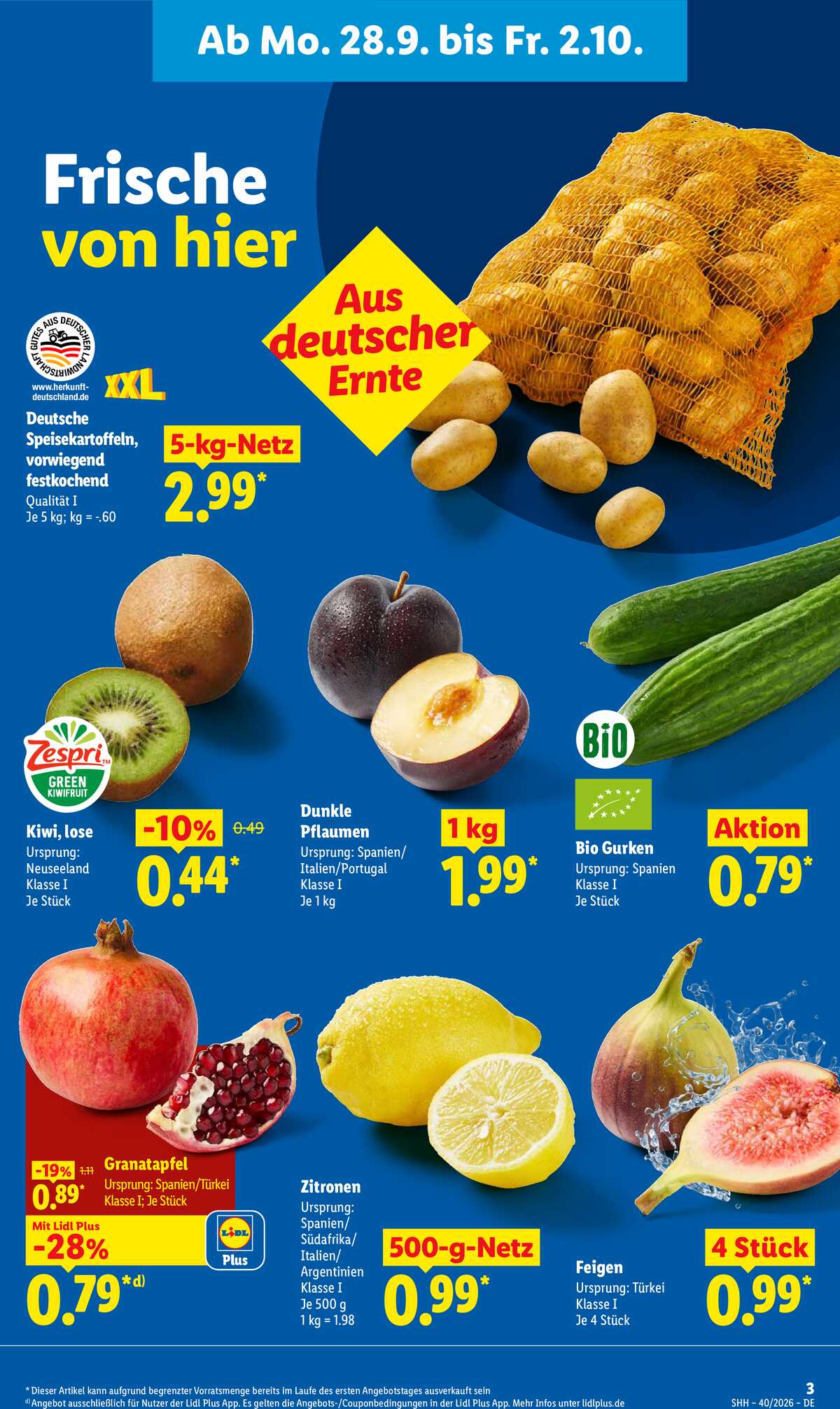 Leták Lidl Německo 28.9.-3.10.2026 strana 3