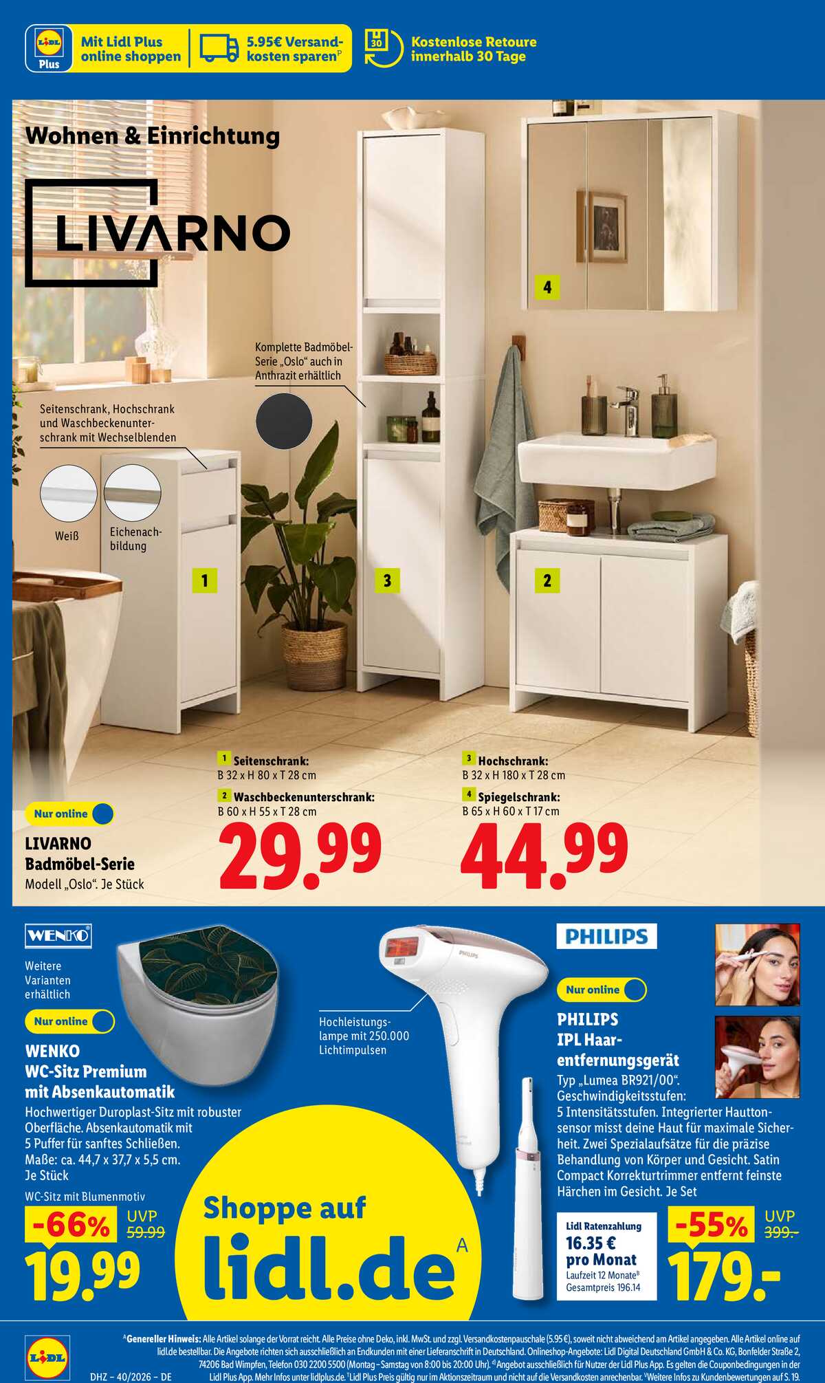 Leták Lidl Německo 28.9.-3.10.2026 strana 10