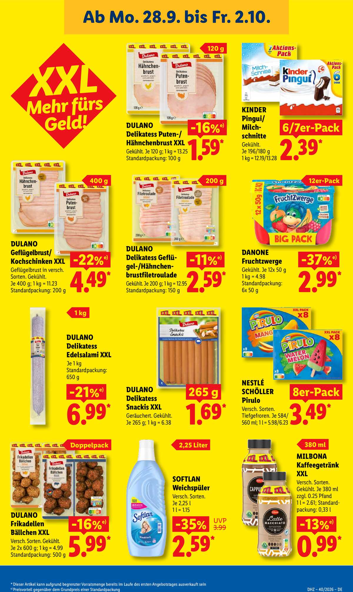 Leták Lidl Německo 28.9.-3.10.2026 strana 19