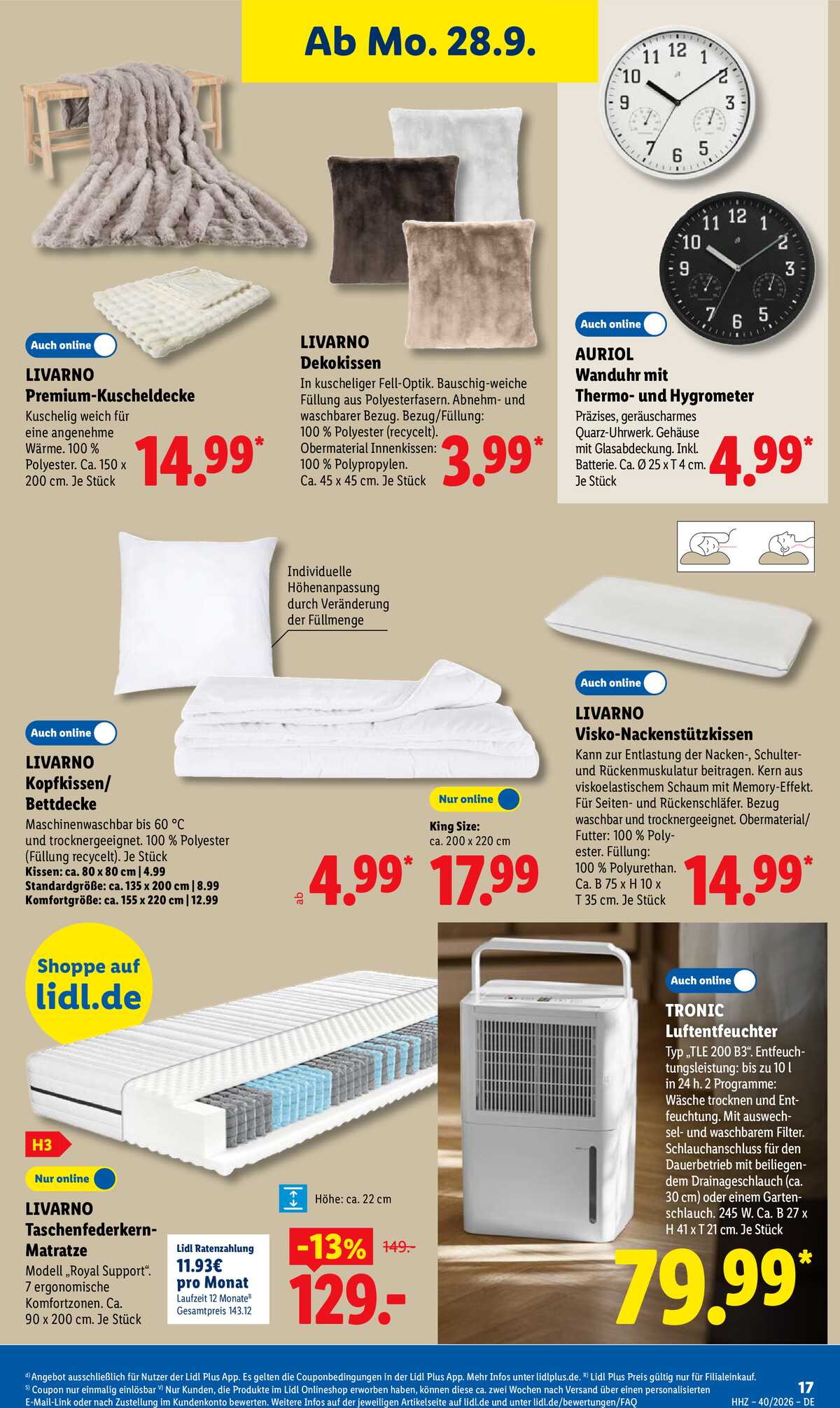 Leták Lidl Německo 28.9.-3.10.2026 strana 37