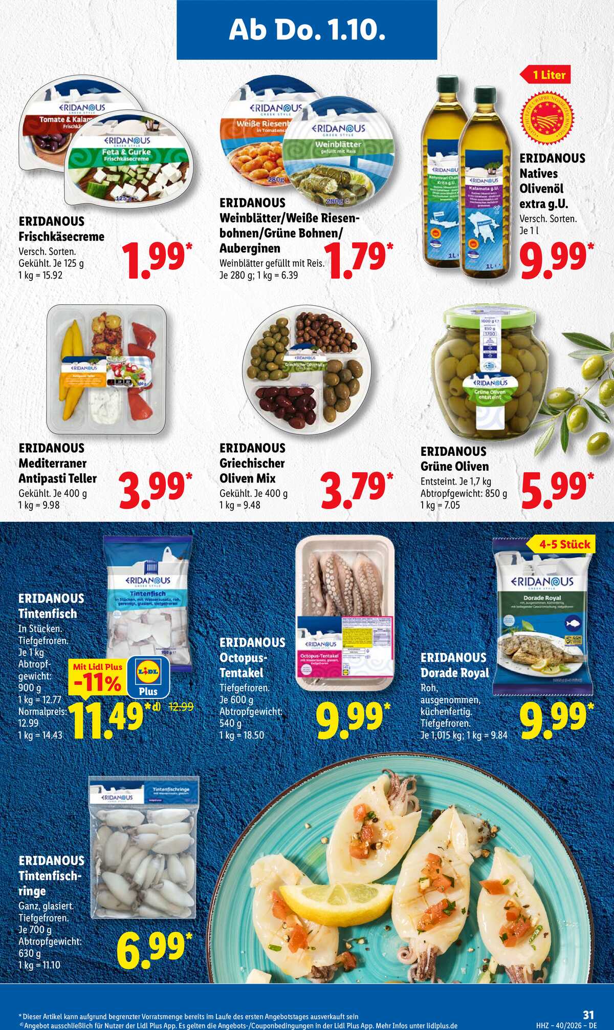 Leták Lidl Německo 28.9.-3.10.2026 strana 55