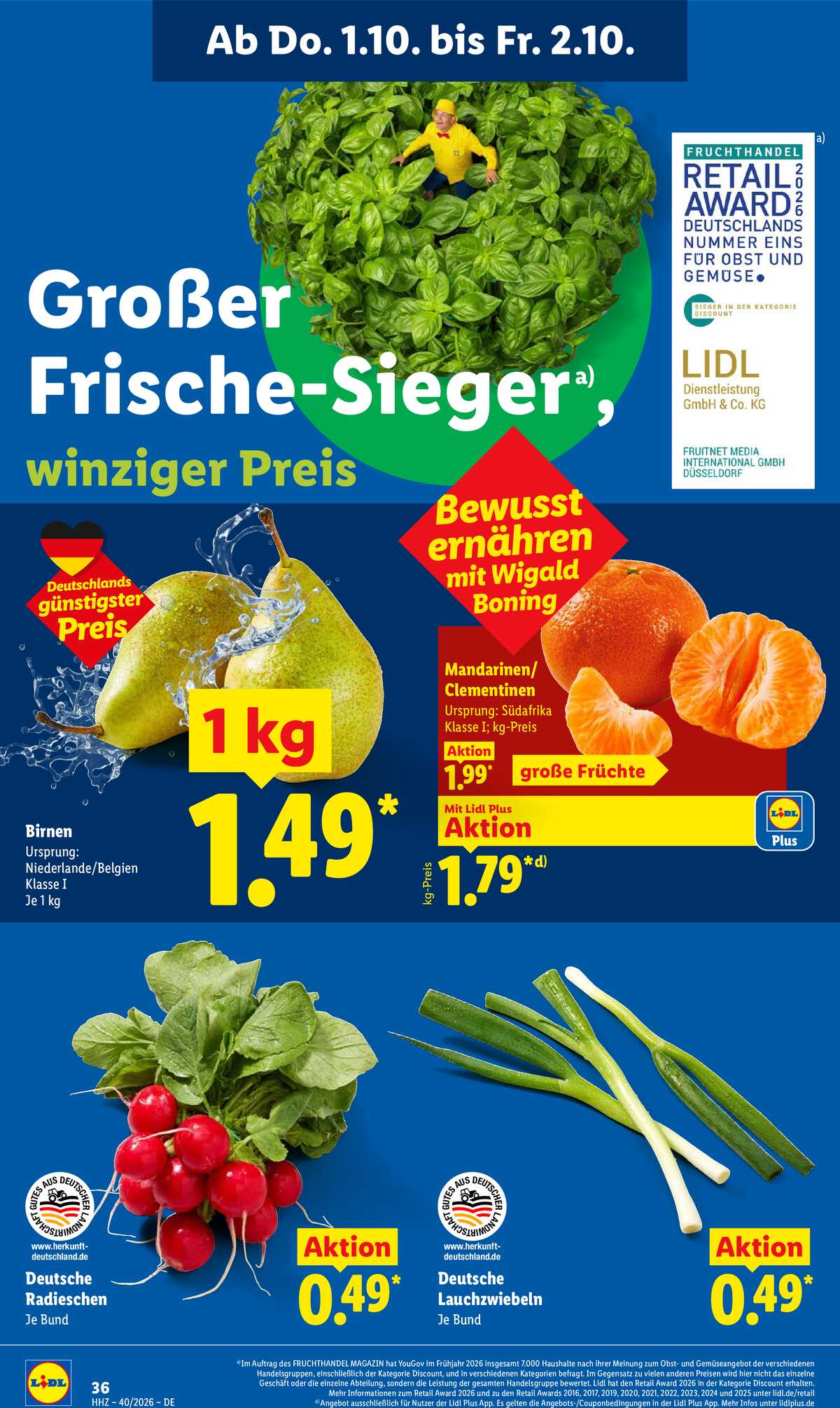 Leták Lidl Německo 28.9.-3.10.2026 strana 60