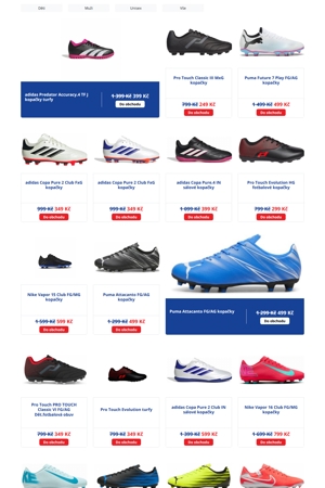 Intersport Kopačky a míče - 27. 9. 2026