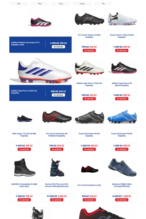 Intersport Boty - 27. 9. 2026