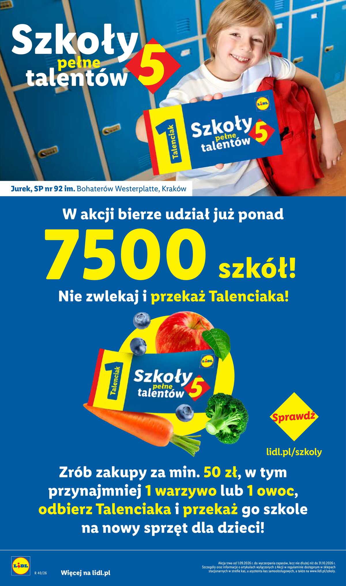 Leták Lidl Polsko 28.9.-30.9.2026 - Leták platí od 28. 9. do 30. 9. strana 4