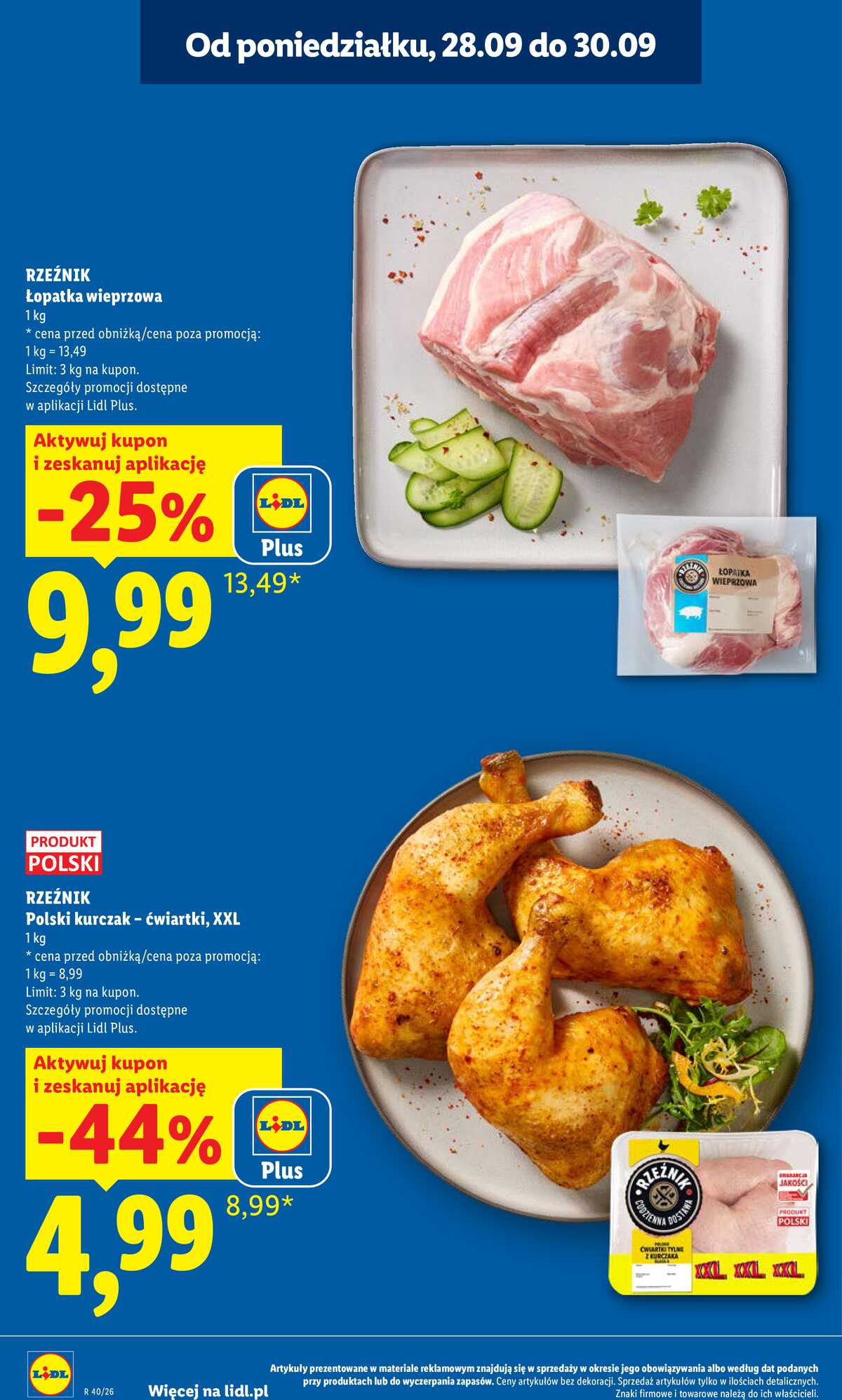 Leták Lidl Polsko 28.9.-30.9.2026 - Leták platí od 28. 9. do 30. 9. strana 8