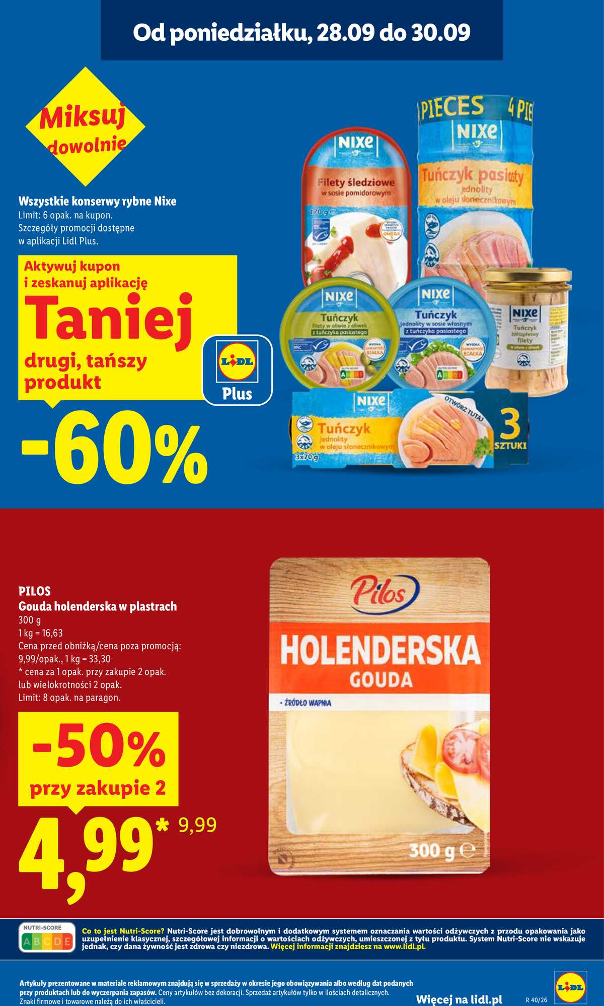 Leták Lidl Polsko 28.9.-30.9.2026 - Leták platí od 28. 9. do 30. 9. strana 9