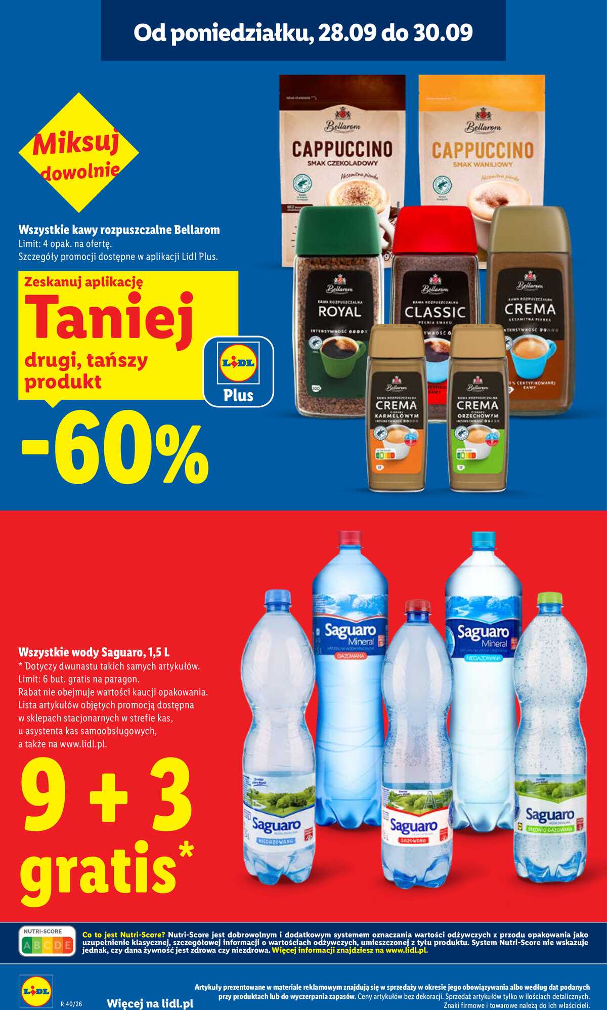 Leták Lidl Polsko 28.9.-30.9.2026 - Leták platí od 28. 9. do 30. 9. strana 14