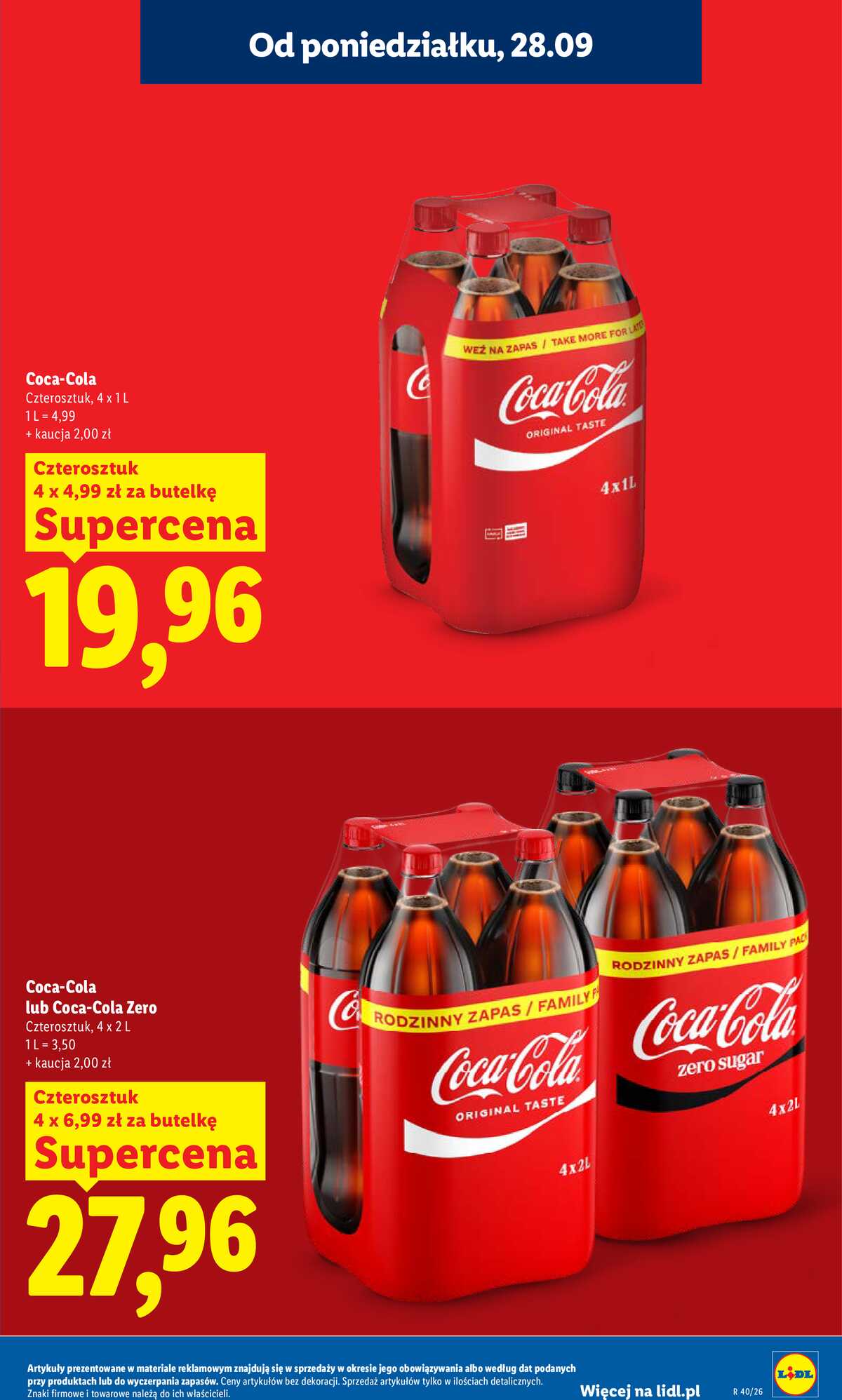 Leták Lidl Polsko 28.9.-30.9.2026 - Leták platí od 28. 9. do 30. 9. strana 17