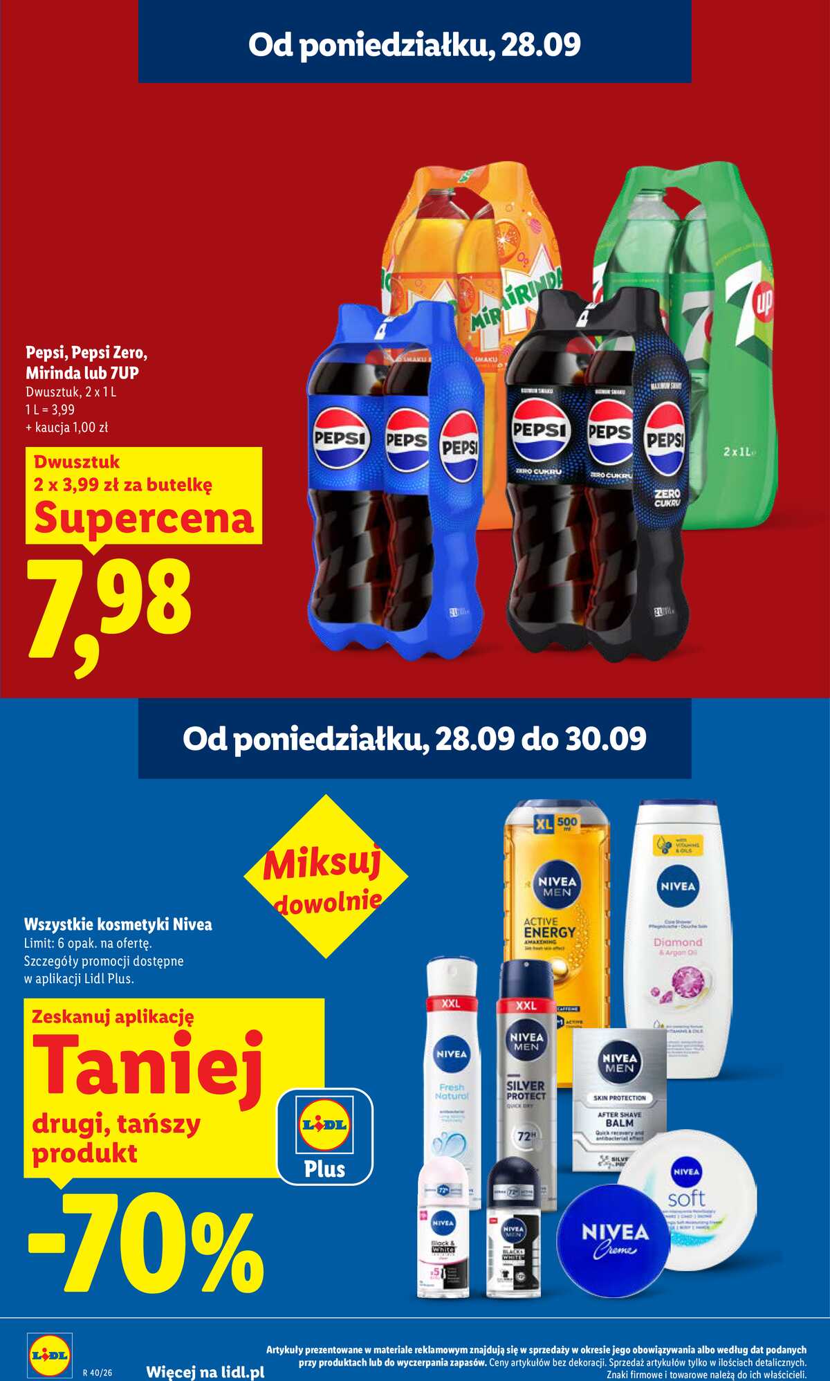 Leták Lidl Polsko 28.9.-30.9.2026 - Leták platí od 28. 9. do 30. 9. strana 18