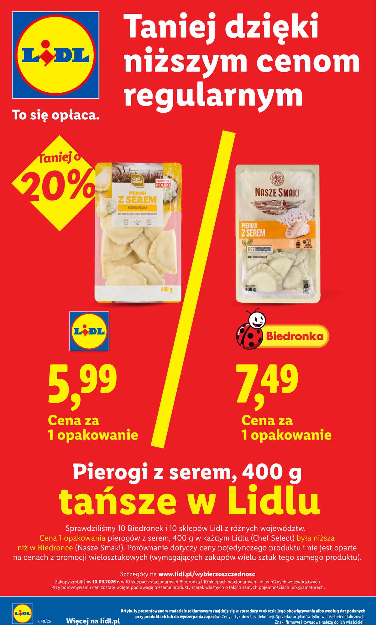Leták Lidl Polsko 28.9.-30.9.2026 - Leták platí od 28. 9. do 30. 9. strana 30