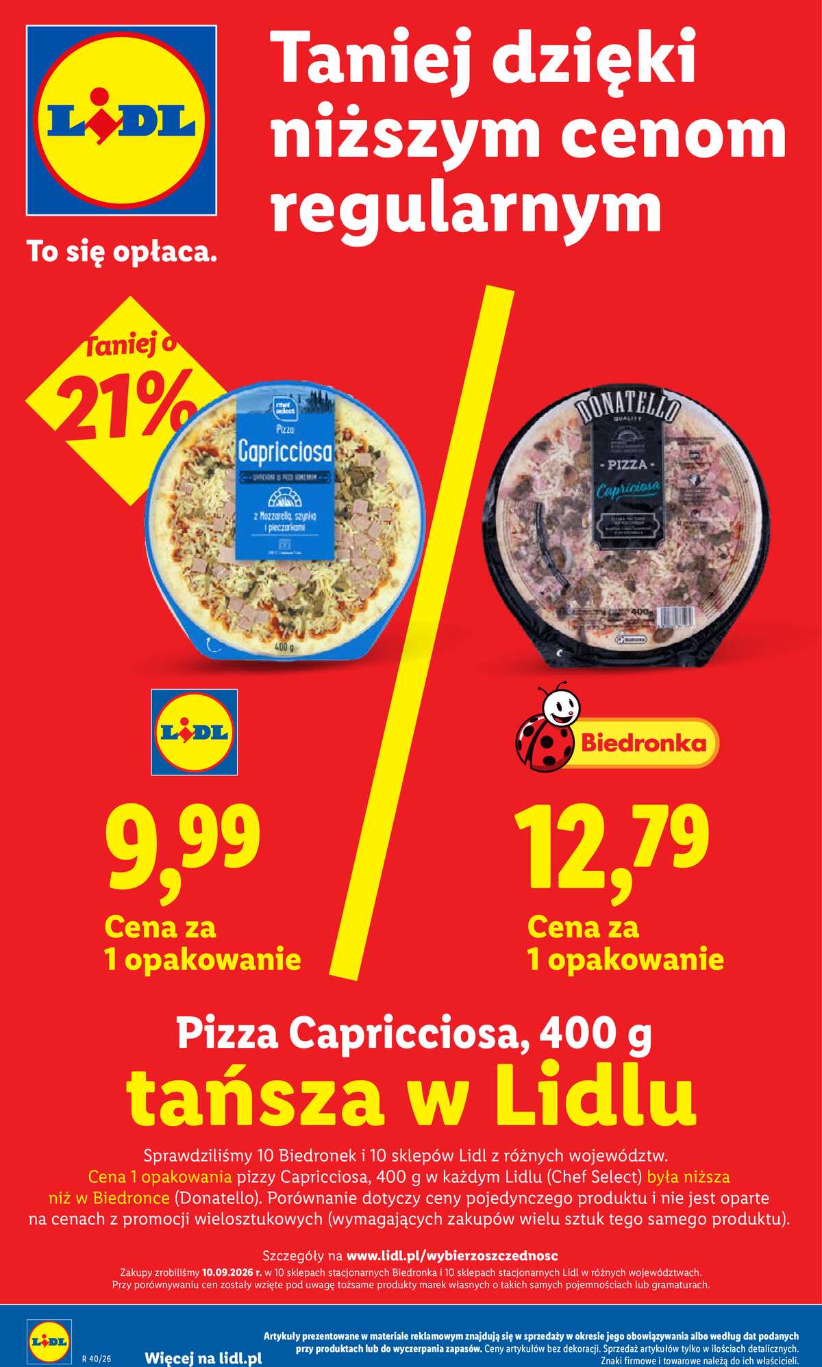 Leták Lidl Polsko 28.9.-30.9.2026 - Leták platí od 28. 9. do 30. 9. strana 32