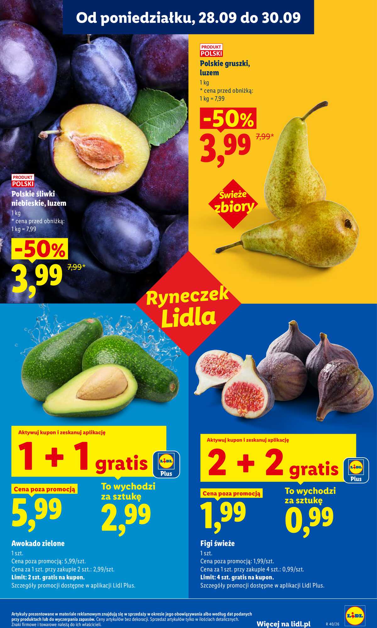 Leták Lidl Polsko 28.9.-30.9.2026 - Leták platí od 28. 9. do 30. 9. strana 43