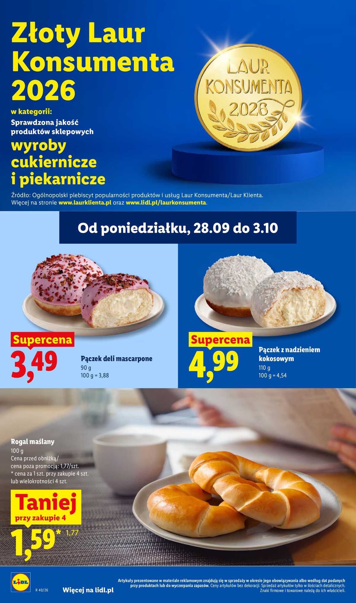 Leták Lidl Polsko 28.9.-30.9.2026 - Leták platí od 28. 9. do 30. 9. strana 50