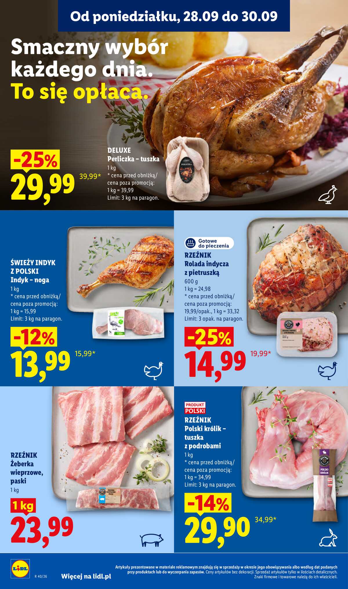 Leták Lidl Polsko 28.9.-30.9.2026 - Leták platí od 28. 9. do 30. 9. strana 54