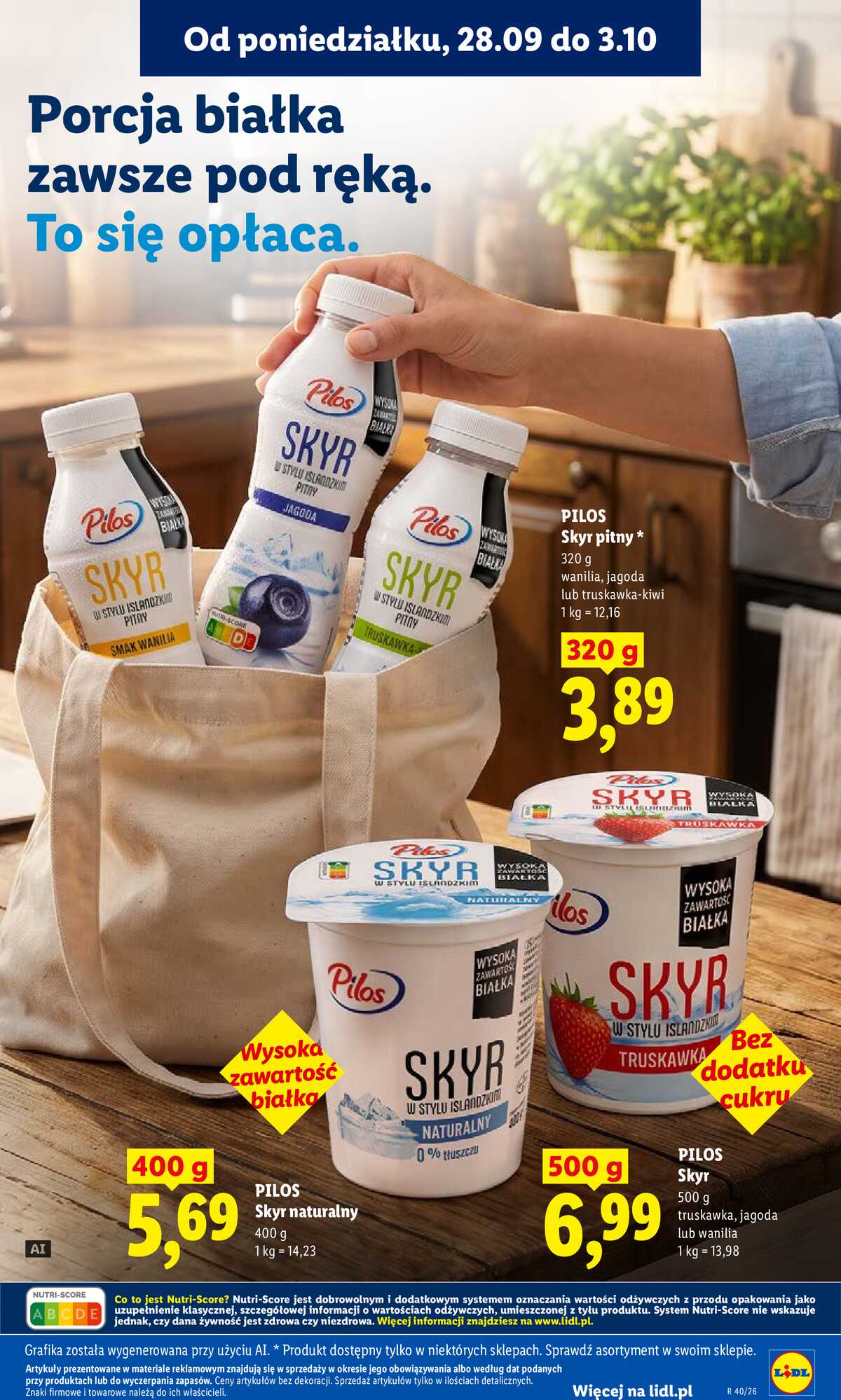 Leták Lidl Polsko 28.9.-30.9.2026 - Leták platí od 28. 9. do 30. 9. strana 61