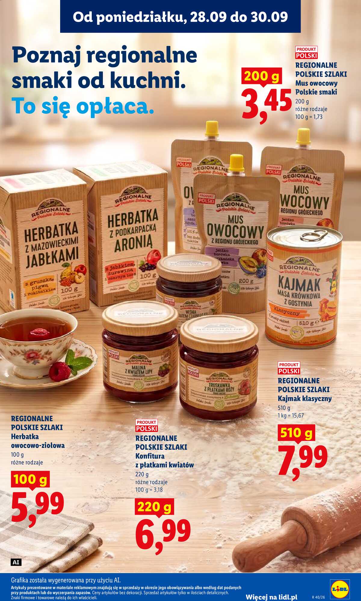 Leták Lidl Polsko 28.9.-30.9.2026 - Leták platí od 28. 9. do 30. 9. strana 63