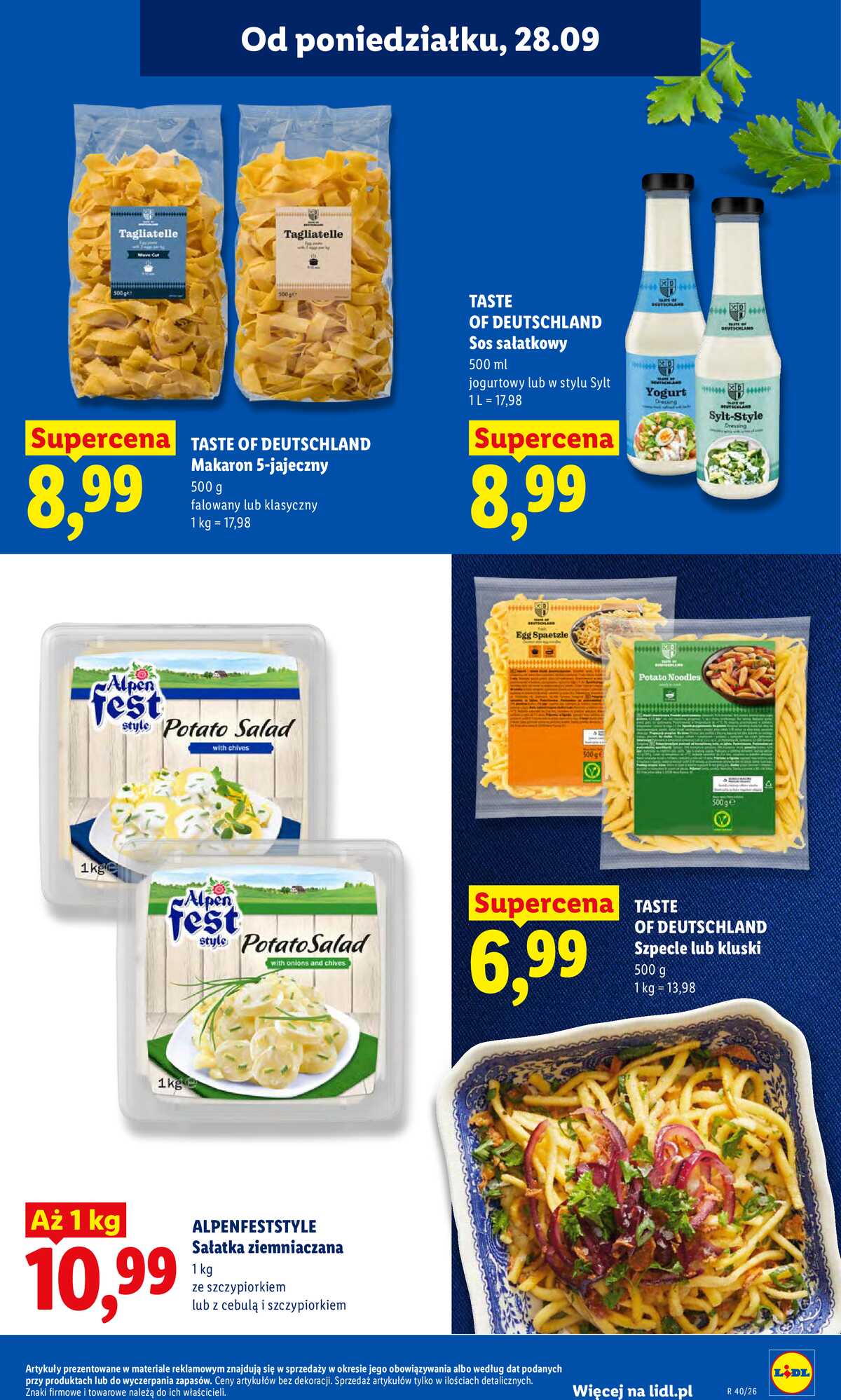 Leták Lidl Polsko 28.9.-30.9.2026 - Leták platí od 28. 9. do 30. 9. strana 65