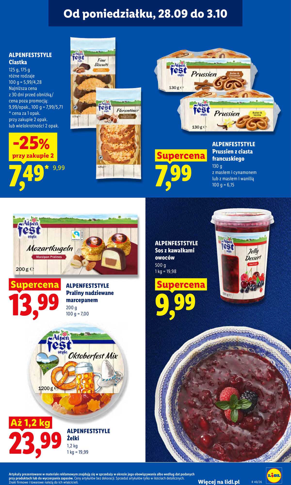 Leták Lidl Polsko 28.9.-30.9.2026 - Leták platí od 28. 9. do 30. 9. strana 69