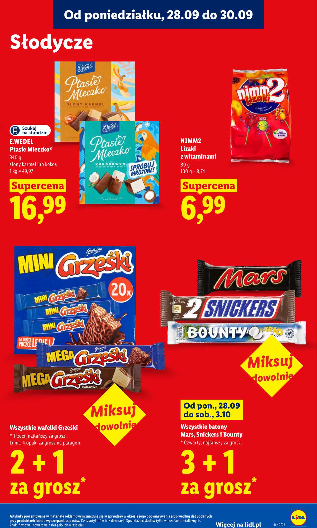 Leták Lidl Polsko 28.9.-30.9.2026 - Leták platí od 28. 9. do 30. 9. strana 71