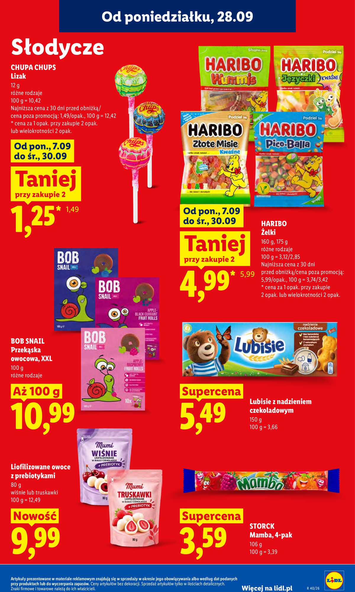 Leták Lidl Polsko 28.9.-30.9.2026 - Leták platí od 28. 9. do 30. 9. strana 73
