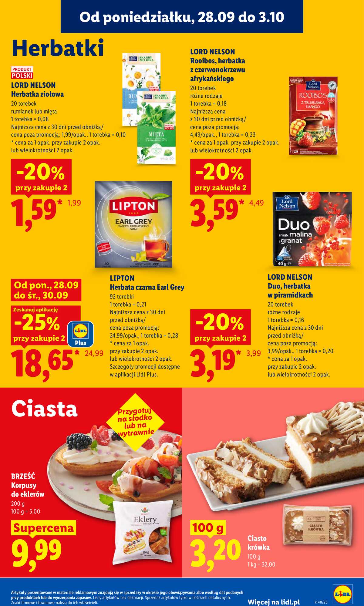 Leták Lidl Polsko 28.9.-30.9.2026 - Leták platí od 28. 9. do 30. 9. strana 75