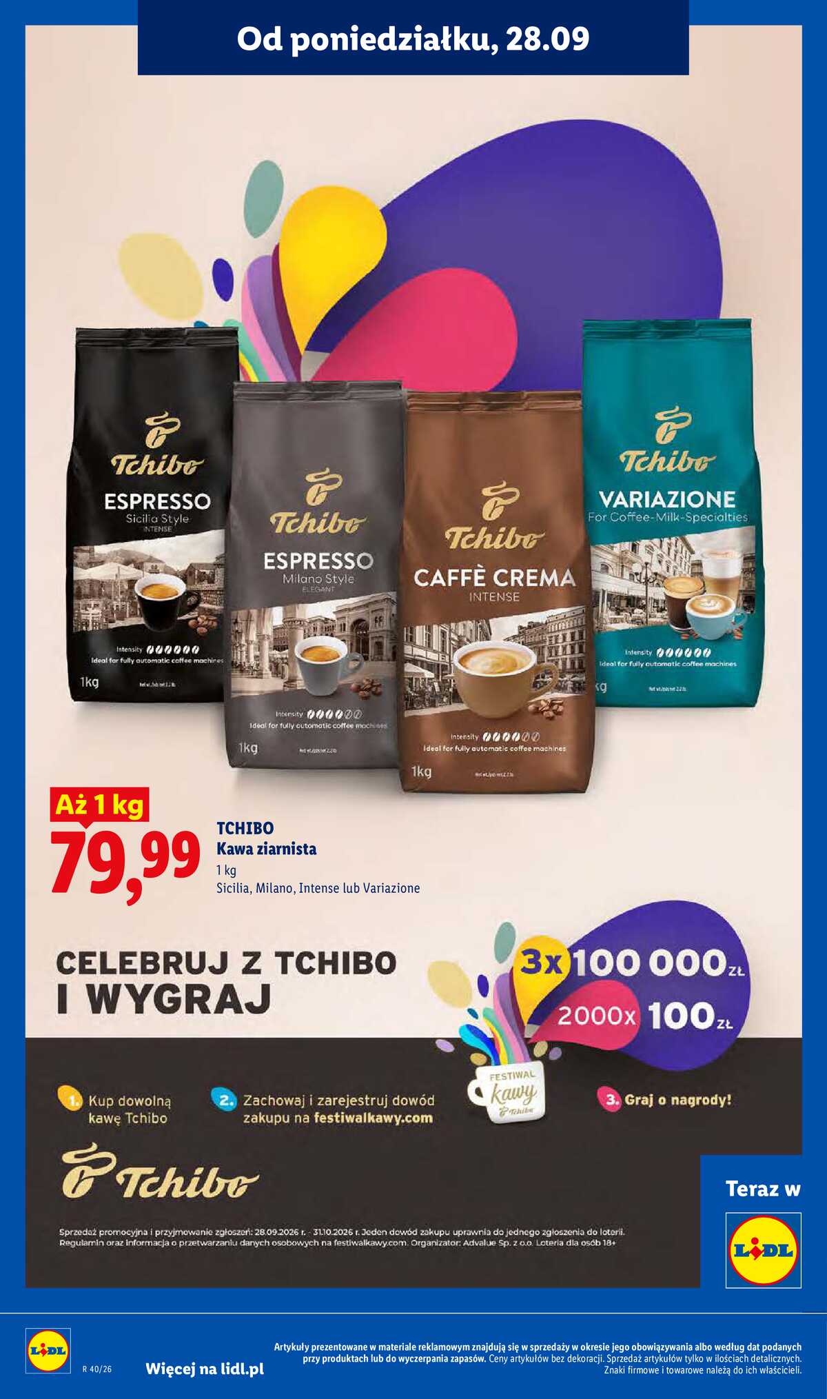 Leták Lidl Polsko 28.9.-30.9.2026 - Leták platí od 28. 9. do 30. 9. strana 76