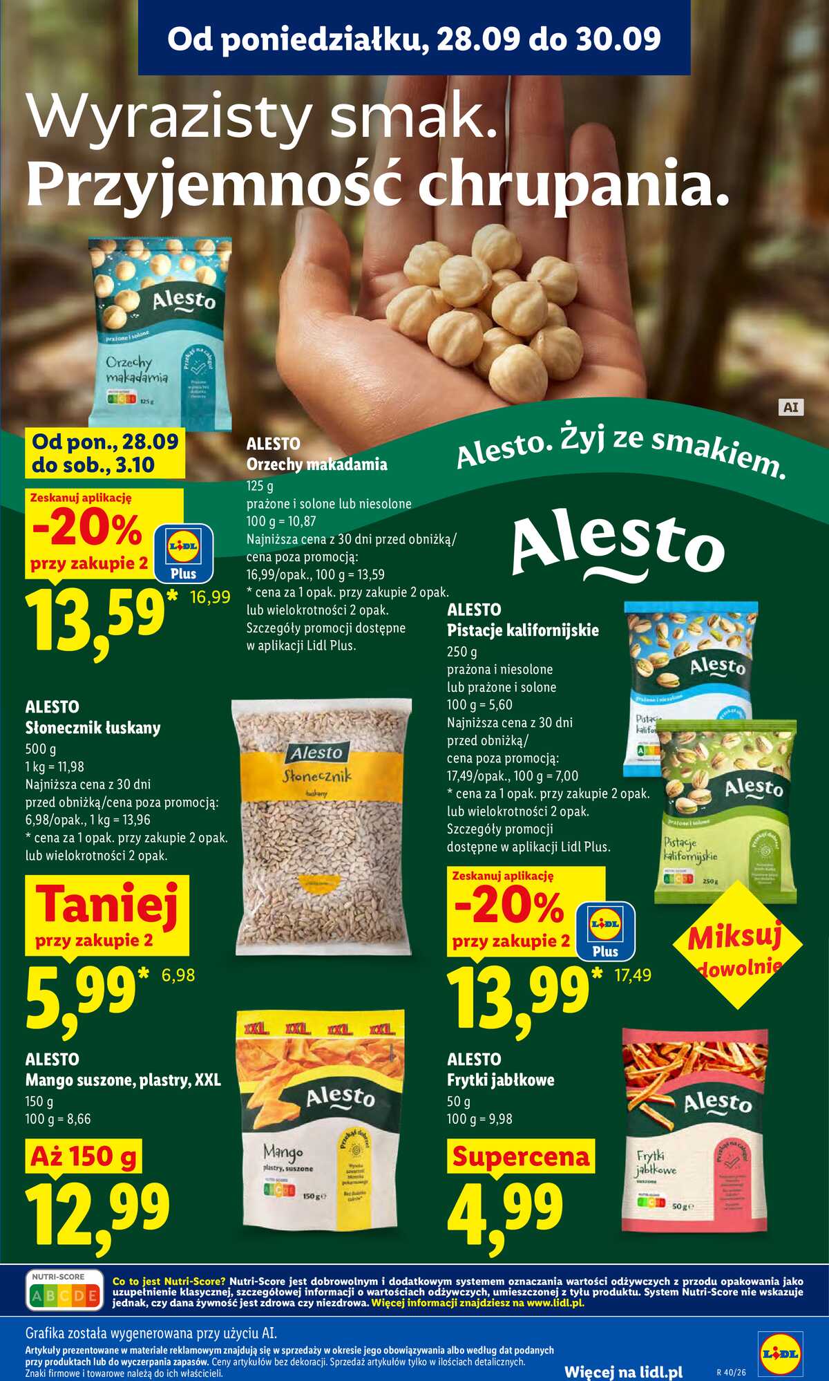 Leták Lidl Polsko 28.9.-30.9.2026 - Leták platí od 28. 9. do 30. 9. strana 77