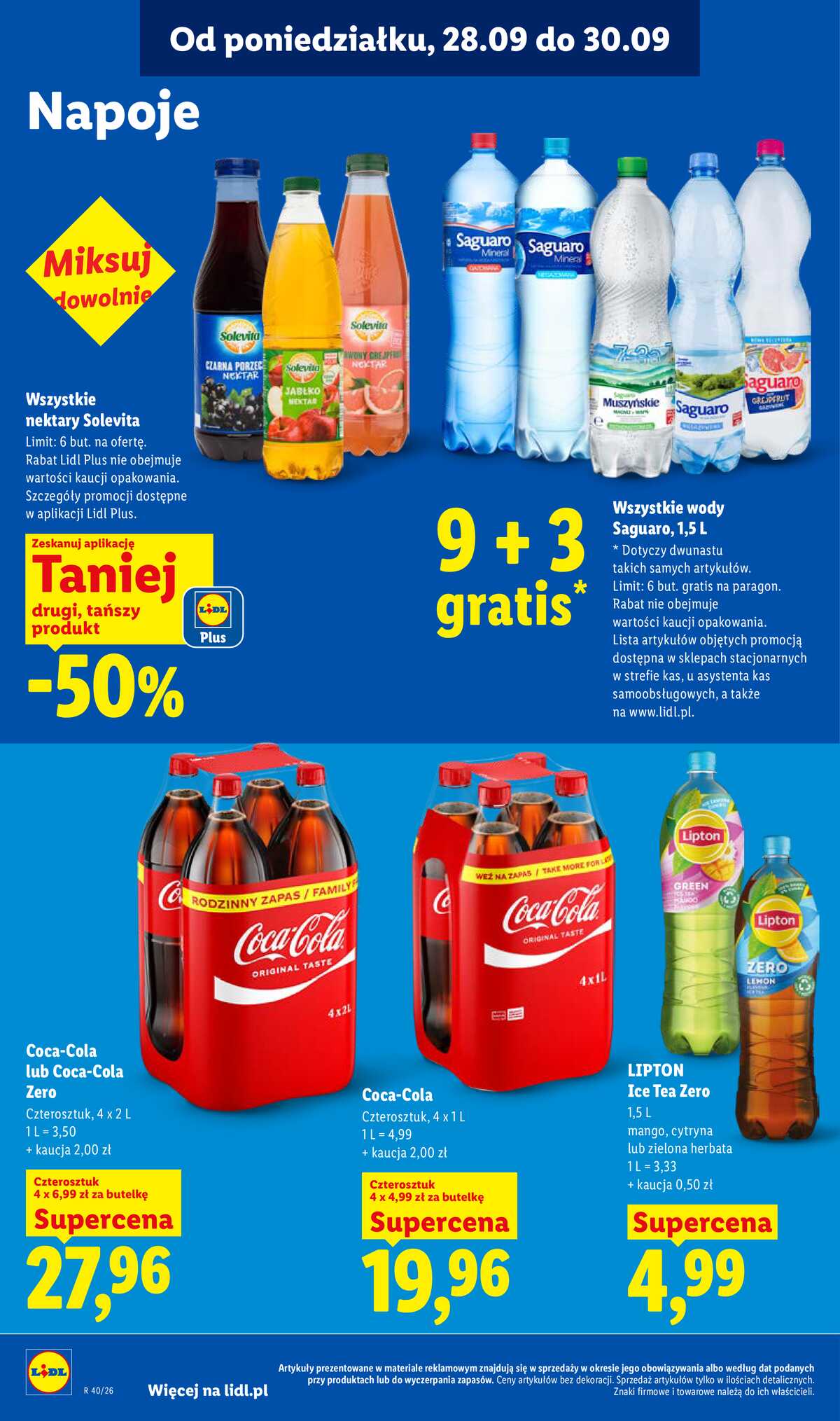 Leták Lidl Polsko 28.9.-30.9.2026 - Leták platí od 28. 9. do 30. 9. strana 78