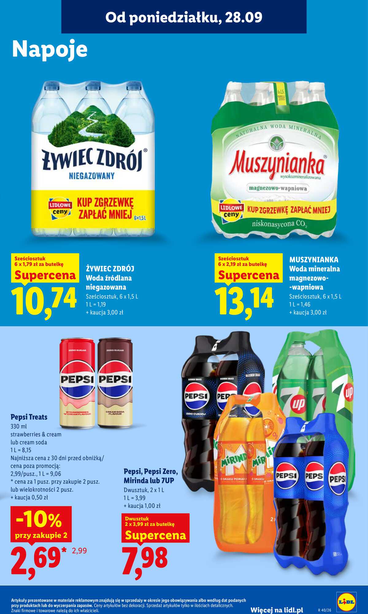 Leták Lidl Polsko 28.9.-30.9.2026 - Leták platí od 28. 9. do 30. 9. strana 79
