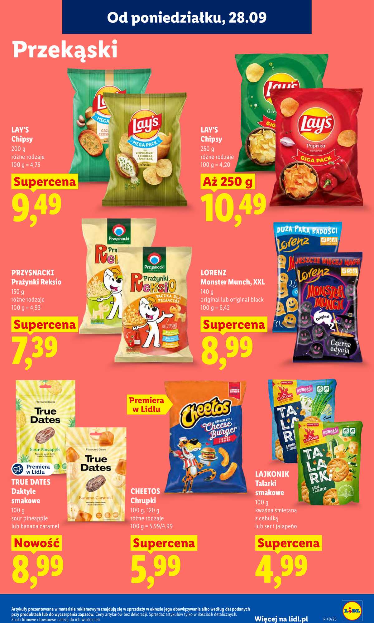 Leták Lidl Polsko 28.9.-30.9.2026 - Leták platí od 28. 9. do 30. 9. strana 83