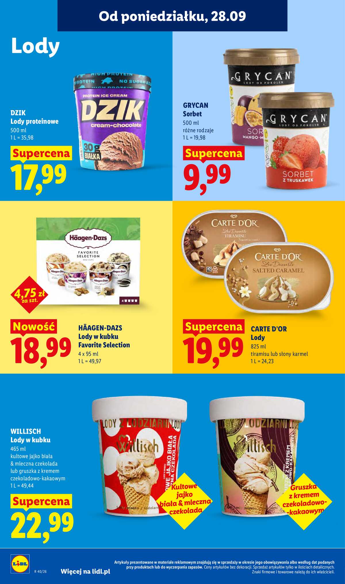 Leták Lidl Polsko 28.9.-30.9.2026 - Leták platí od 28. 9. do 30. 9. strana 84