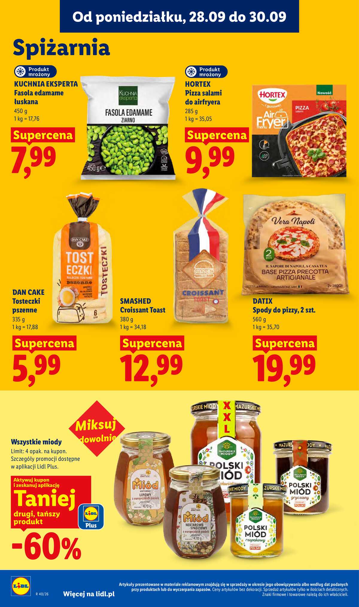Leták Lidl Polsko 28.9.-30.9.2026 - Leták platí od 28. 9. do 30. 9. strana 86