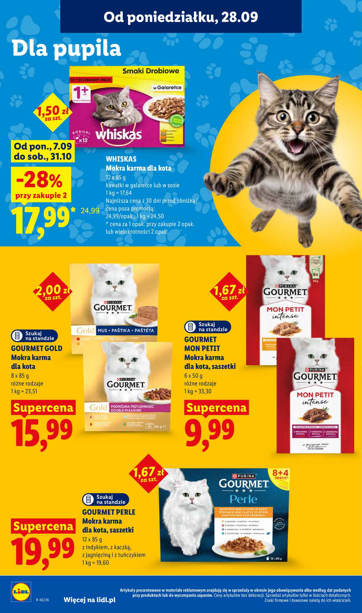 Leták Lidl Polsko 28.9.-30.9.2026 - Leták platí od 28. 9. do 30. 9. strana 96