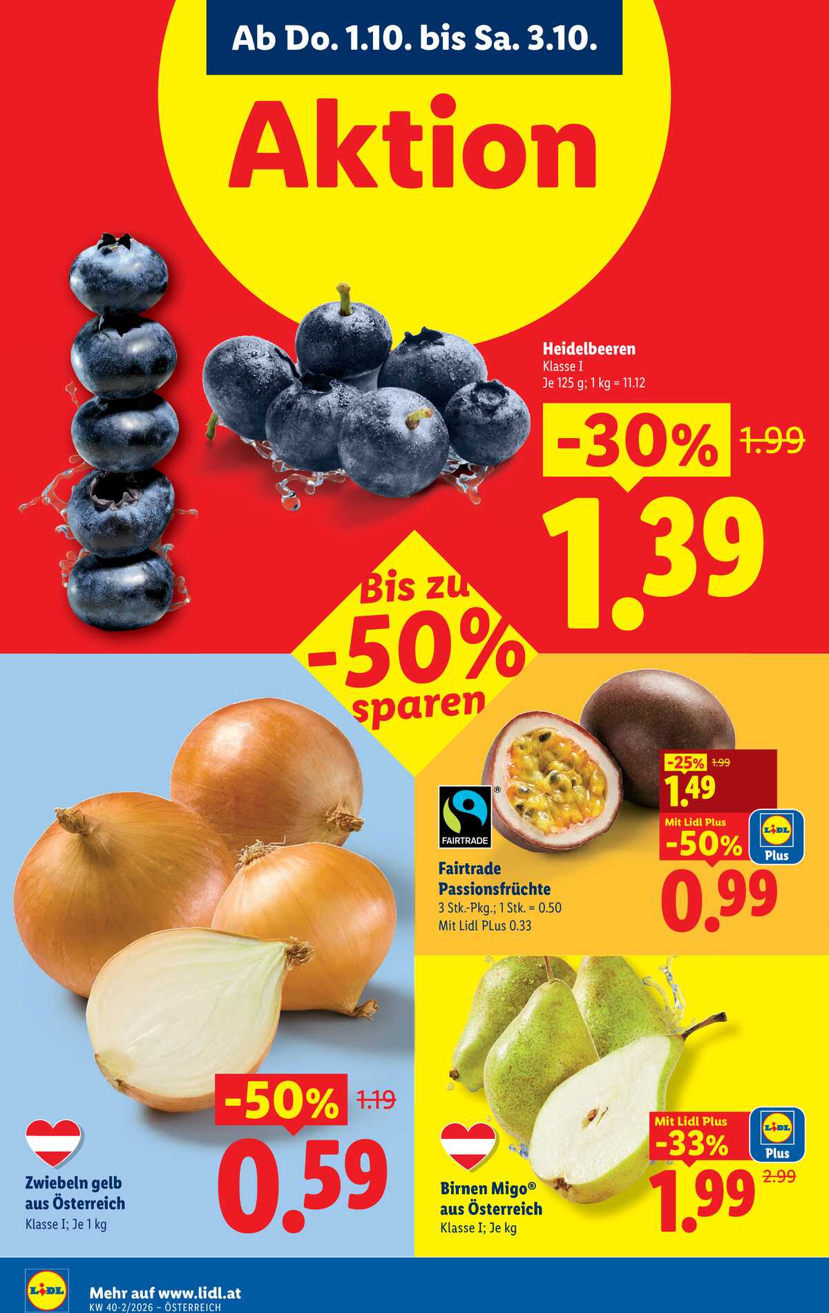 Leták Lidl Rakousko 1.10.-7.10.2026 strana 4