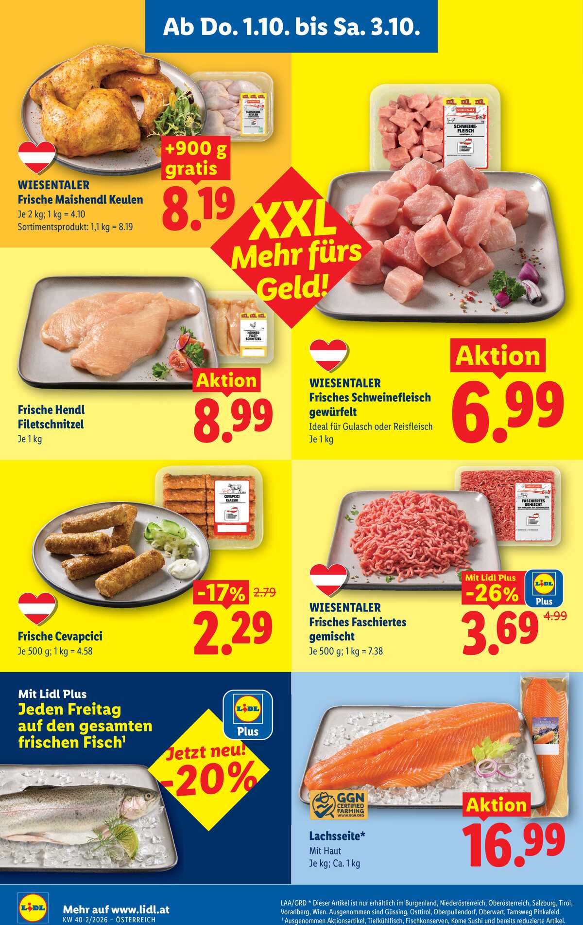 Leták Lidl Rakousko 1.10.-7.10.2026 strana 6