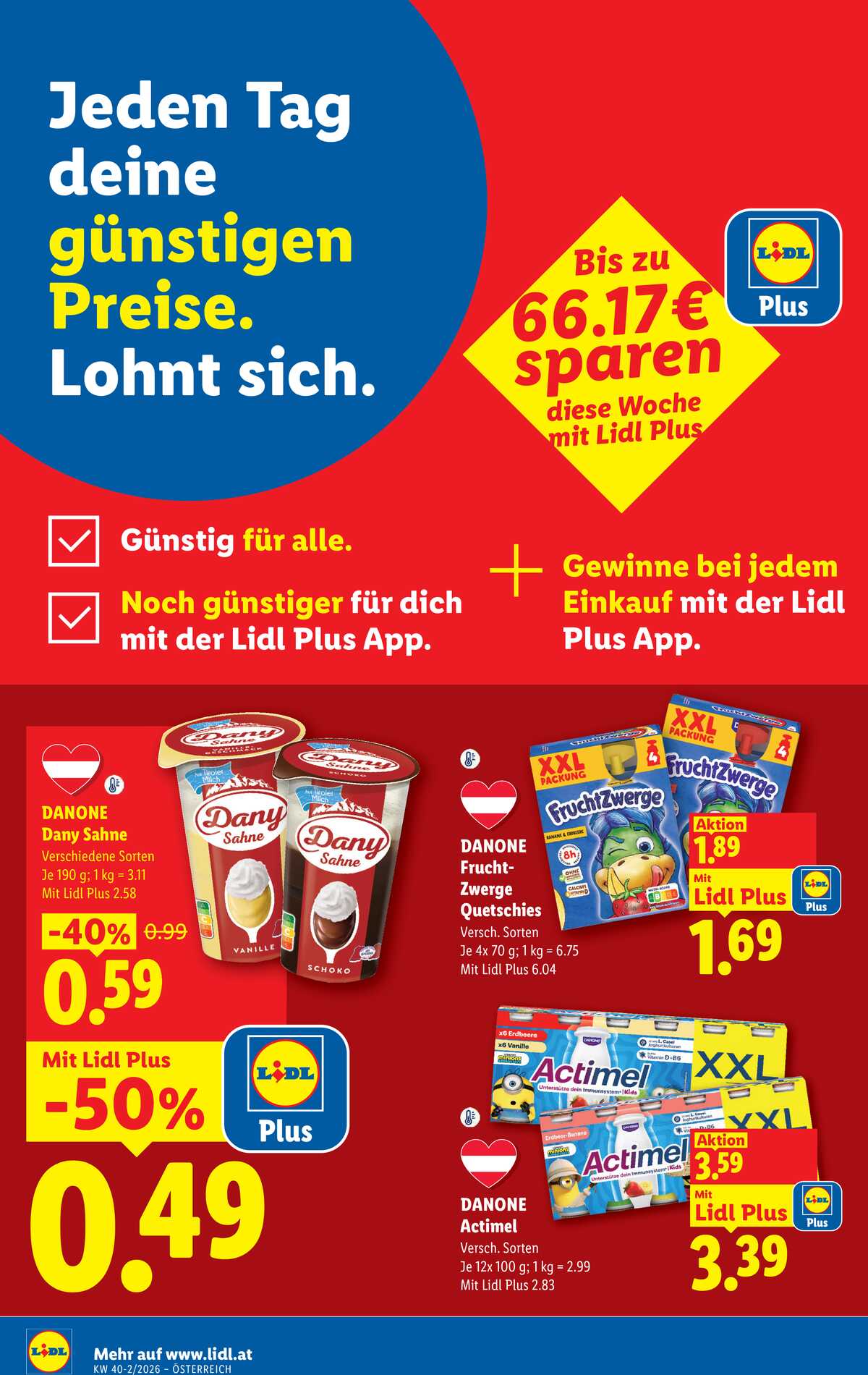Leták Lidl Rakousko 1.10.-7.10.2026 strana 8