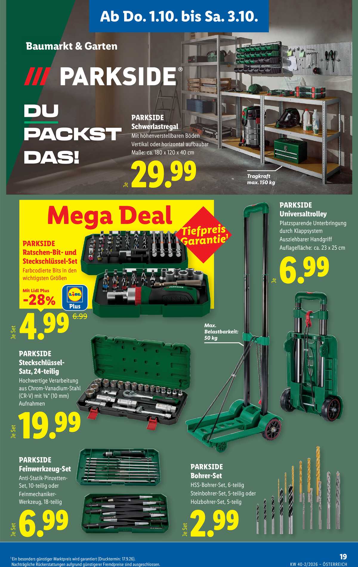 Leták Lidl Rakousko 1.10.-7.10.2026 strana 23