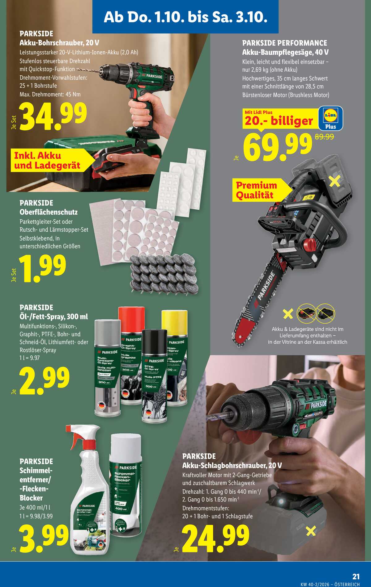 Leták Lidl Rakousko 1.10.-7.10.2026 strana 25