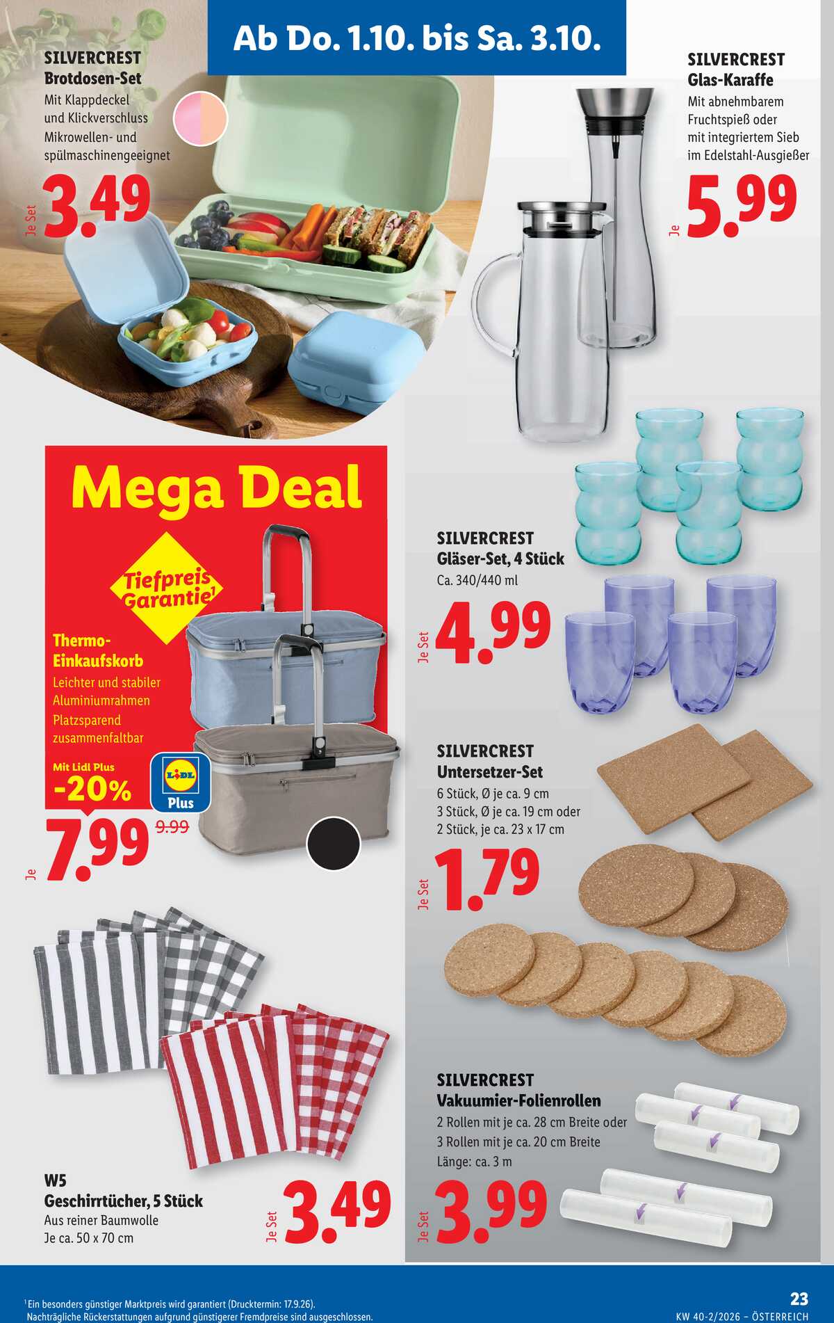 Leták Lidl Rakousko 1.10.-7.10.2026 strana 27