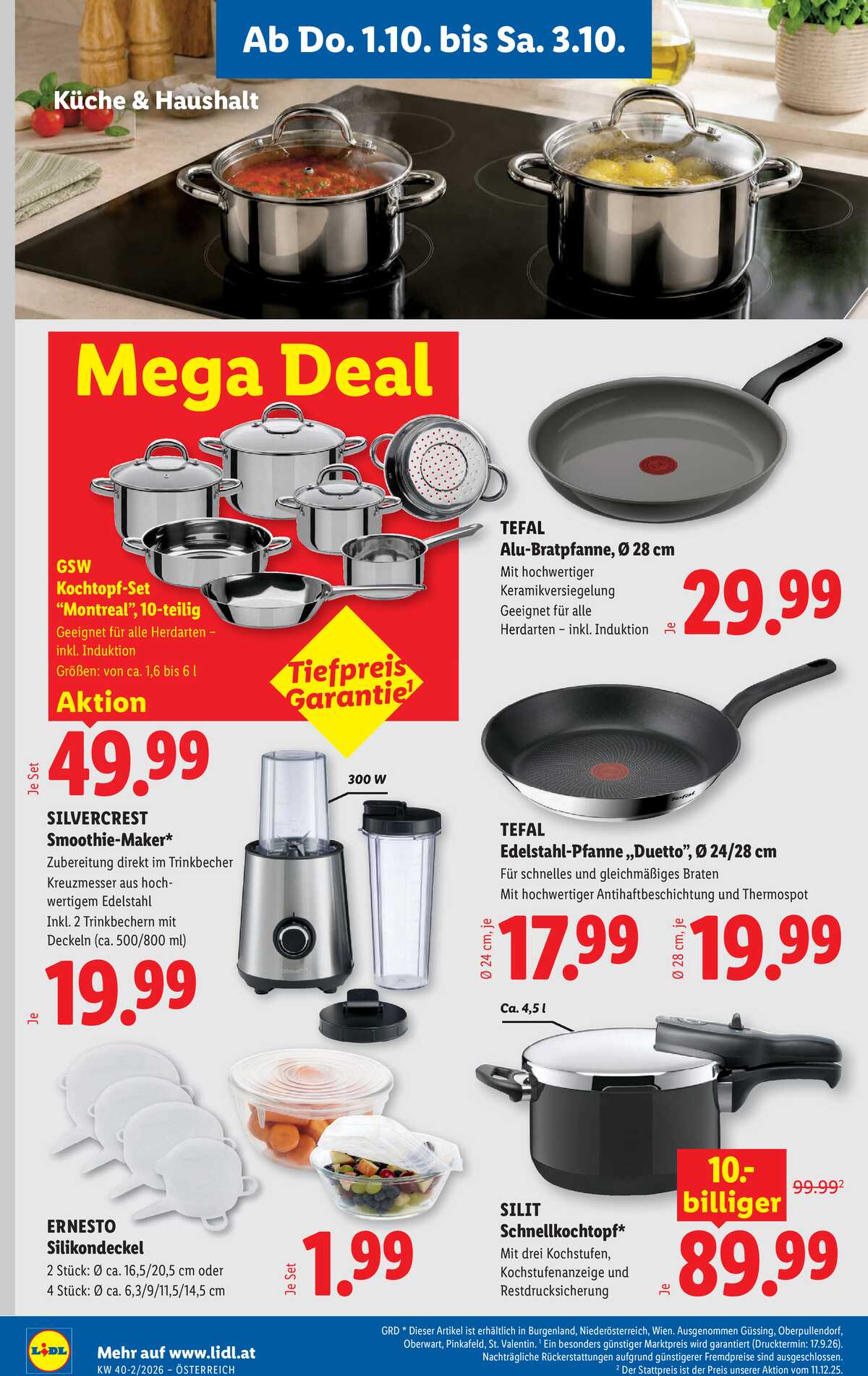 Leták Lidl Rakousko 1.10.-7.10.2026 strana 28