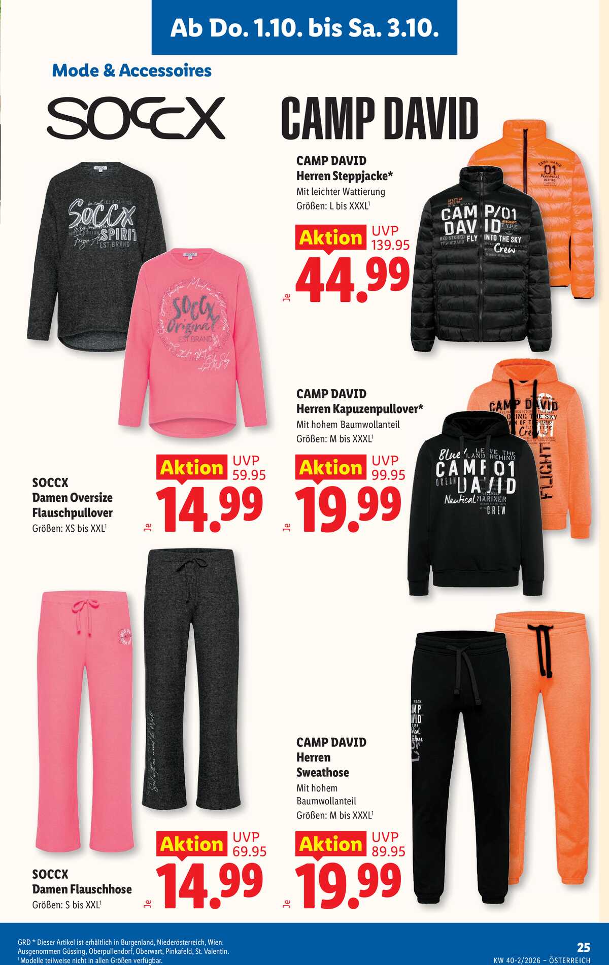 Leták Lidl Rakousko 1.10.-7.10.2026 strana 29